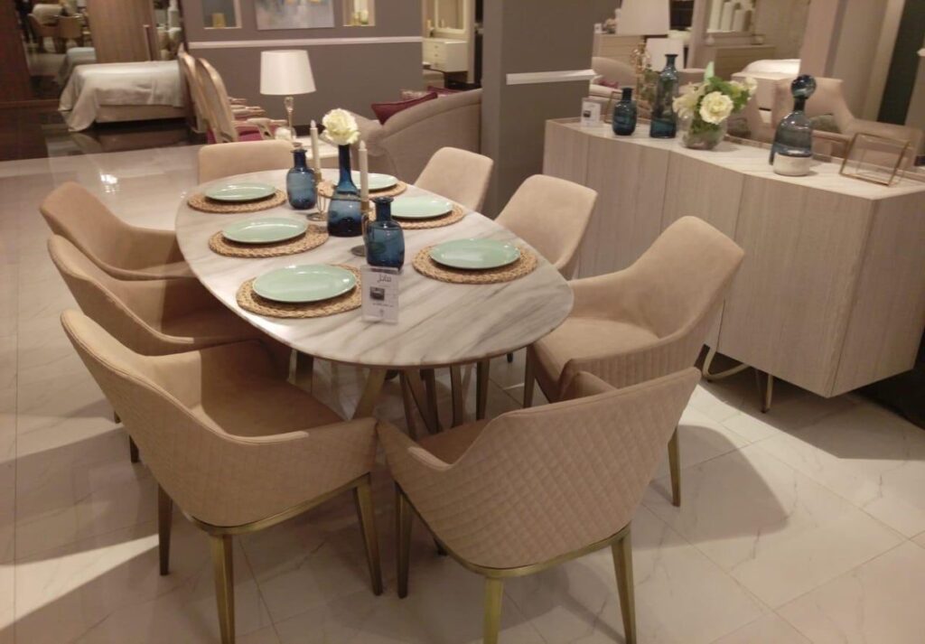 أفضل محل لبيع طاولات الطعام بالرياض