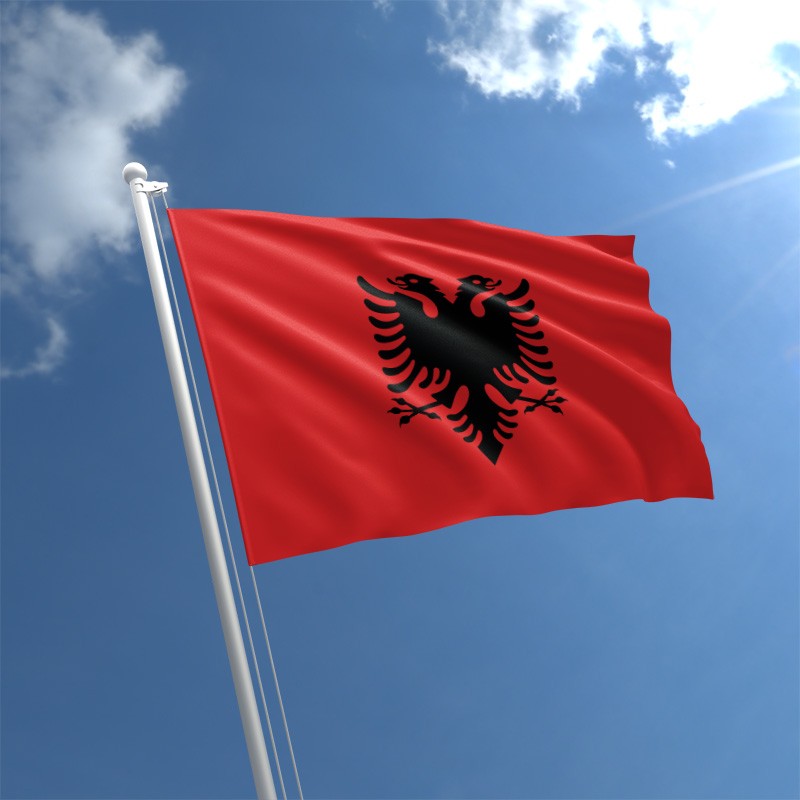 تقع ألبانيا في جنوب غرب قارة