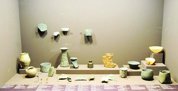  محتويات متحف الآثار بجامعة الملك سعود