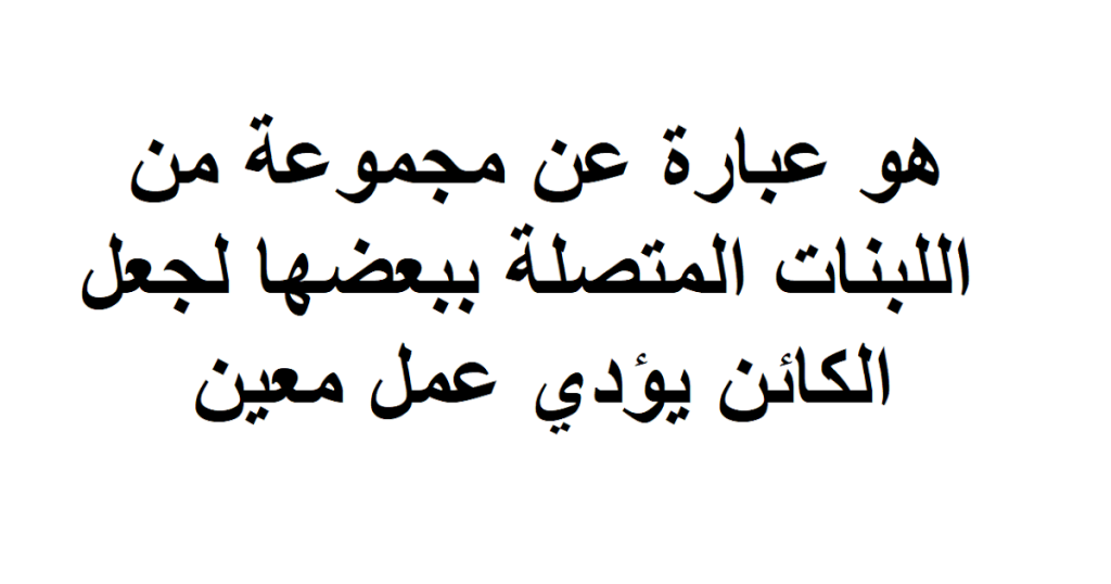 المقطع البرمجي عبارة عن مجموعة من اللبنات المتصلة ببعضها لجعل الكائن يؤدي عملاً معيناً