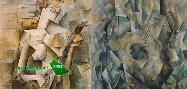 مراحل المدرسة التكعيبية هي