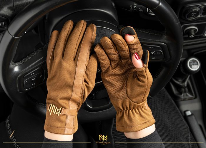 قفازات يد نسائية